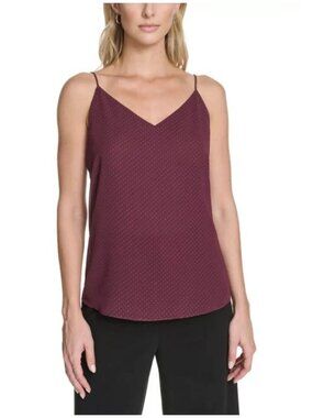 $74 Kalvin Klein Women's Metallic Cami Tank Size M